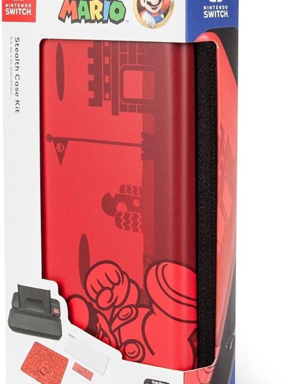 Nintendo Red Super Mario Stealth Case Kit